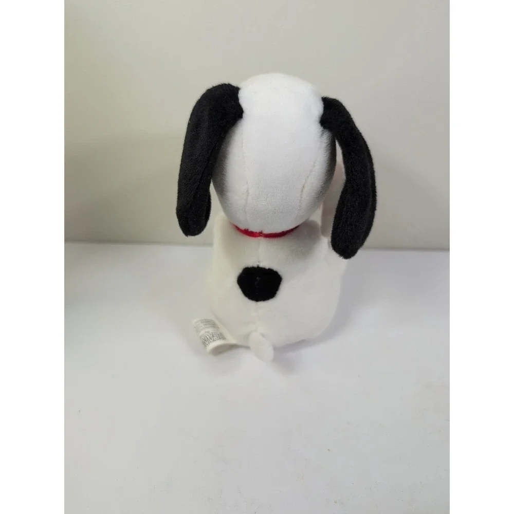 Peanuts Snoopy With Candy Cane Christmas Plush Soft‎ Stuffed Animal 6.5
